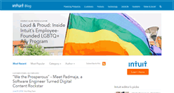 Desktop Screenshot of intuitblog.com